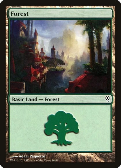 Forest (86), Duel Decks: Jace vs. Vraska 86