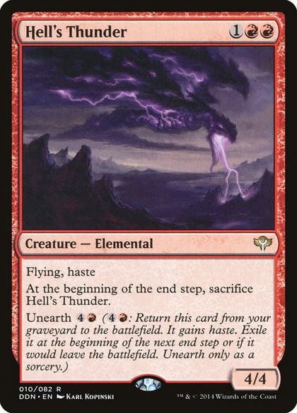 Hell's Thunder, Duel Decks: Speed vs. Cunning 10