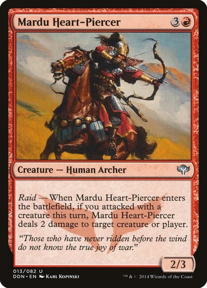 Mardu Heart-Piercer, Duel Decks: Speed vs. Cunning 13
