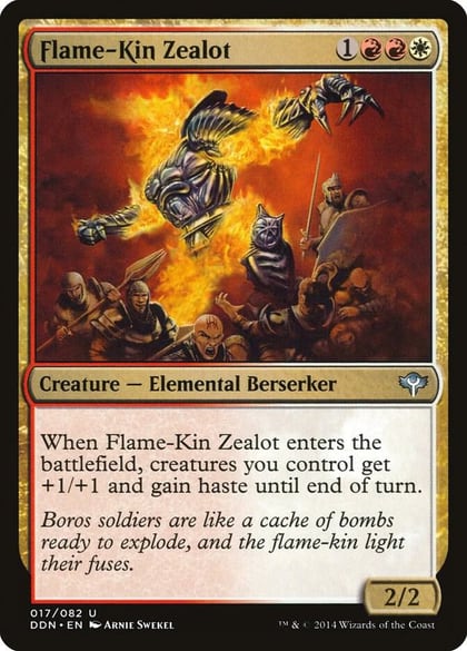 Flame-Kin Zealot, Duel Decks: Speed vs. Cunning 17