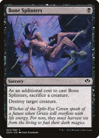 Bone Splinters, Duel Decks: Speed vs. Cunning 22