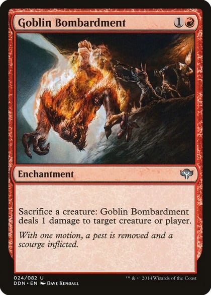 Goblin Bombardment, Duel Decks: Speed vs. Cunning 24