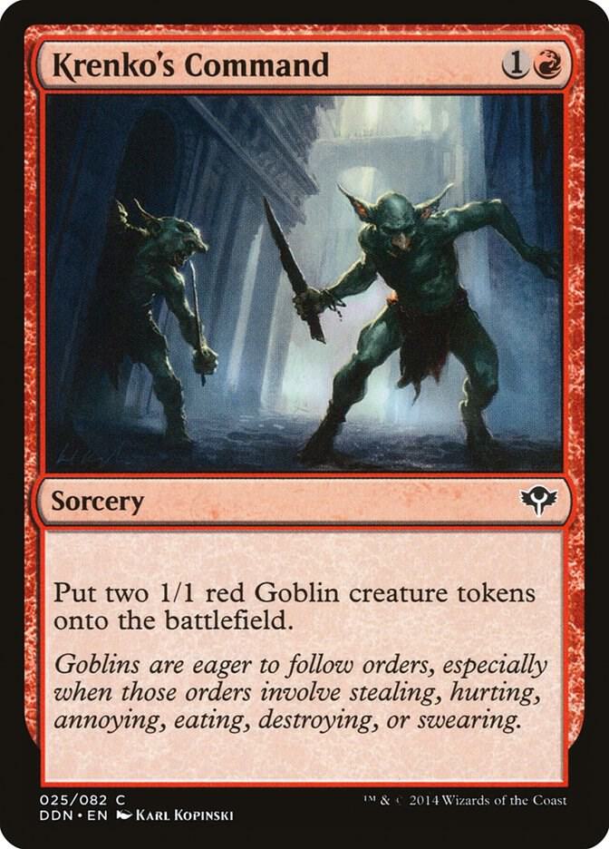 Krenko's Command, Duel Decks: Speed vs. Cunning 25