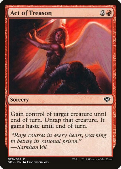 Act of Treason, Duel Decks: Speed vs. Cunning 26