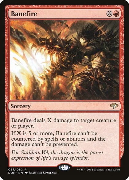 Banefire, Duel Decks: Speed vs. Cunning 31