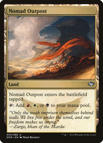 Nomad Outpost, Duel Decks: Speed vs. Cunning 34