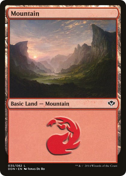 Mountain (035), Duel Decks: Speed vs. Cunning 35