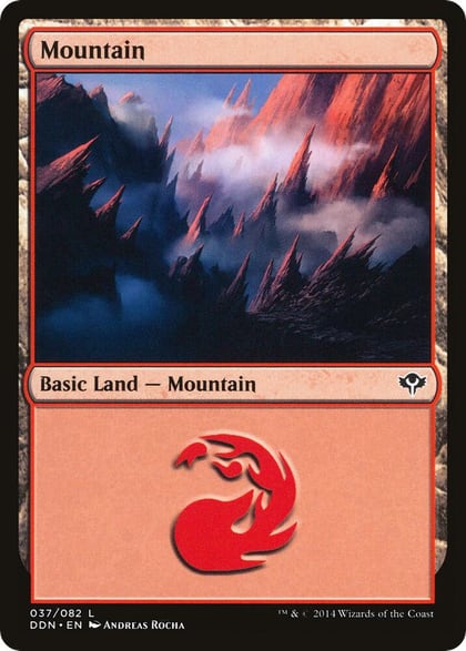 Mountain (037), Duel Decks: Speed vs. Cunning 37
