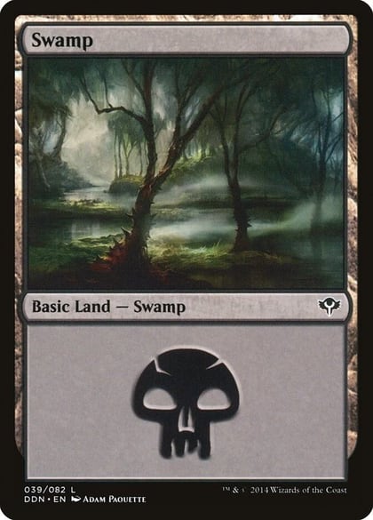 Swamp (039), Duel Decks: Speed vs. Cunning 39
