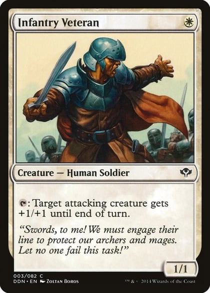Infantry Veteran, Duel Decks: Speed vs. Cunning 3