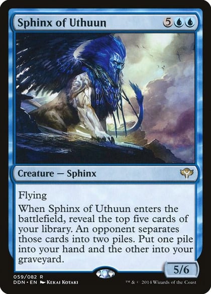 Sphinx of Uthuun, Duel Decks: Speed vs. Cunning 59