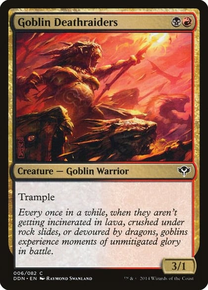 Goblin Deathraiders, Duel Decks: Speed vs. Cunning 6