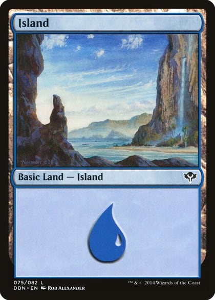 Island (075), Duel Decks: Speed vs. Cunning 75