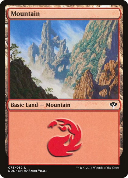 Mountain (078), Duel Decks: Speed vs. Cunning 78