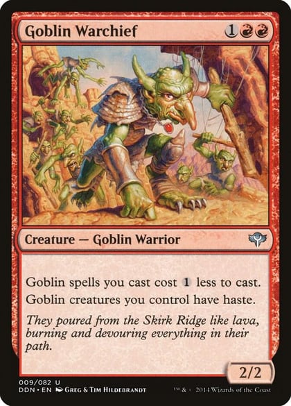 Goblin Warchief, Duel Decks: Speed vs. Cunning 9
