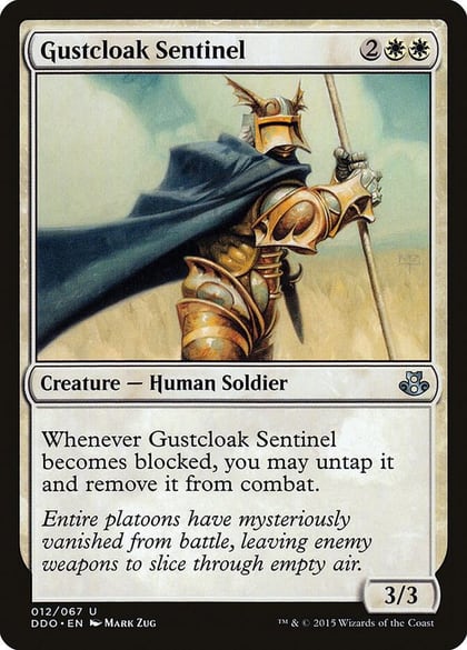 Gustcloak Sentinel, Duel Decks: Elspeth vs. Kiora 12