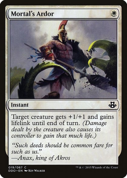 Mortal's Ardor, Duel Decks: Elspeth vs. Kiora 19