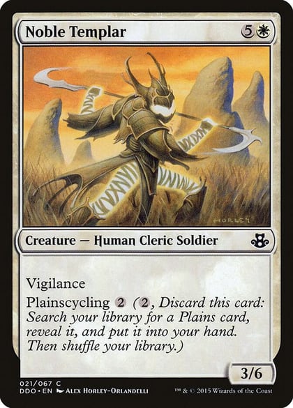 Noble Templar, Duel Decks: Elspeth vs. Kiora 21