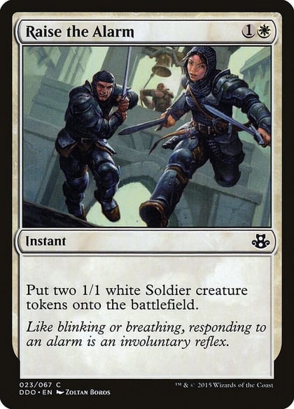 Raise the Alarm, Duel Decks: Elspeth vs. Kiora 23