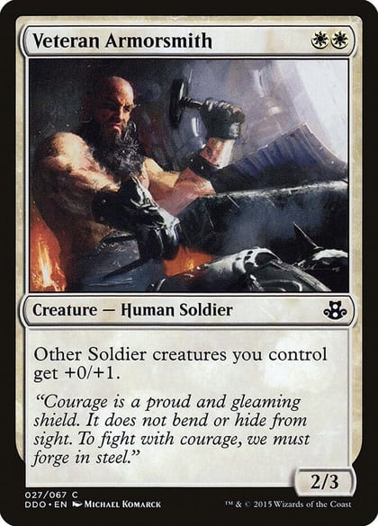 Veteran Armorsmith, Duel Decks: Elspeth vs. Kiora 27
