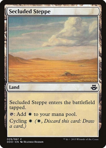 Secluded Steppe, Duel Decks: Elspeth vs. Kiora 29