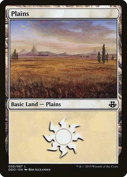 Plains (030), Duel Decks: Elspeth vs. Kiora 30