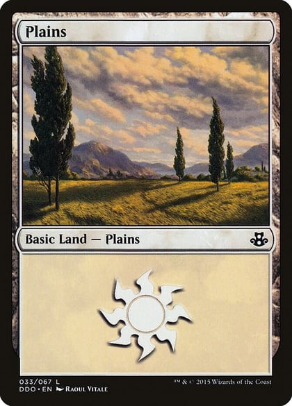 Plains (033), Duel Decks: Elspeth vs. Kiora 33