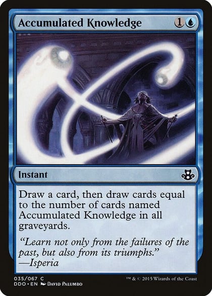 Accumulated Knowledge, Duel Decks: Elspeth vs. Kiora 35