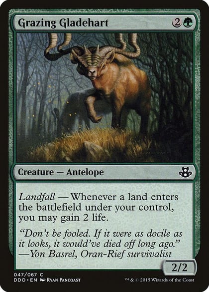 Grazing Gladehart, Duel Decks: Elspeth vs. Kiora 47