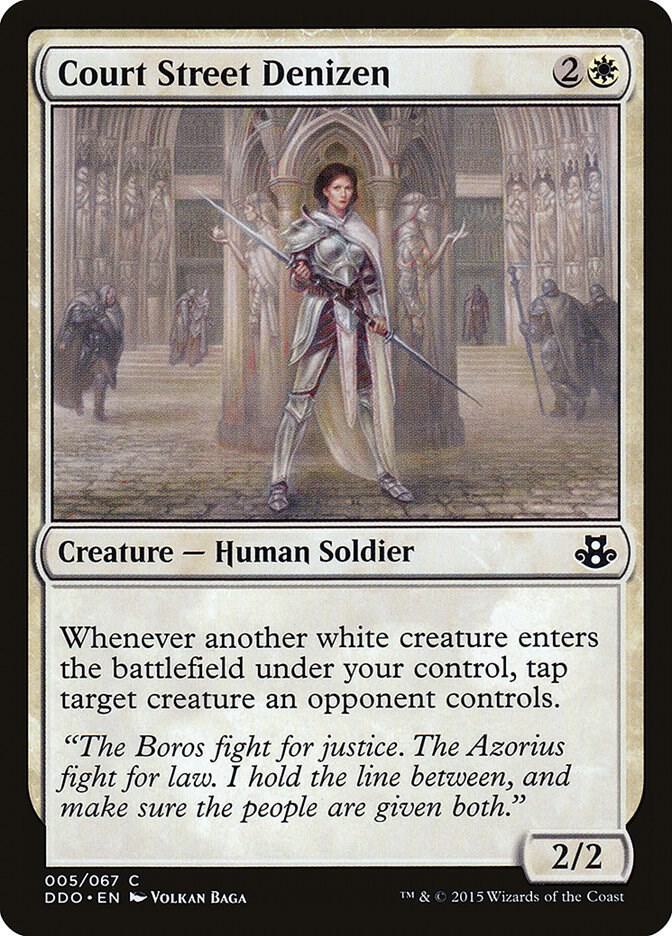 Court Street Denizen, Duel Decks: Elspeth vs. Kiora 5
