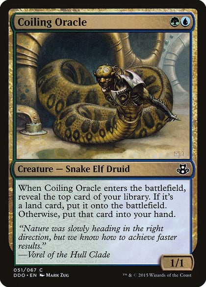 Coiling Oracle, Duel Decks: Elspeth vs. Kiora 51