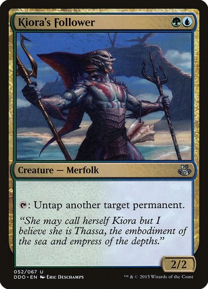Kiora's Follower, Duel Decks: Elspeth vs. Kiora 52