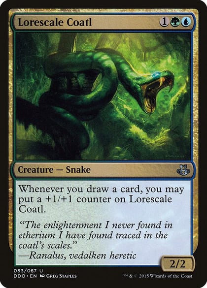 Lorescale Coatl, Duel Decks: Elspeth vs. Kiora 53
