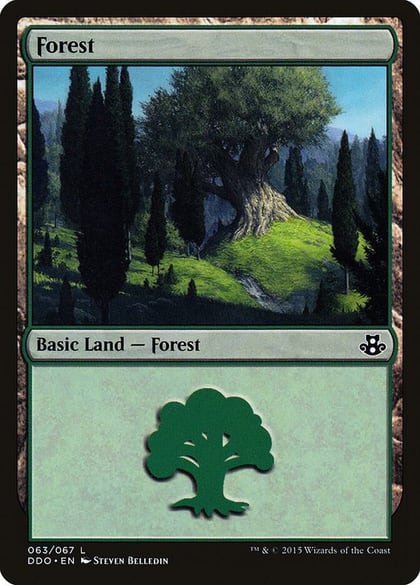 Forest (063), Duel Decks: Elspeth vs. Kiora 63
