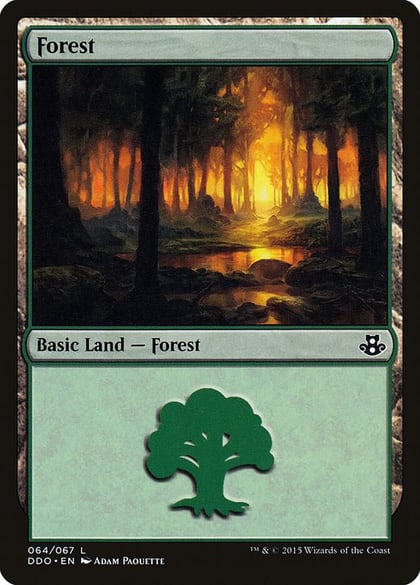 Forest (064), Duel Decks: Elspeth vs. Kiora 64