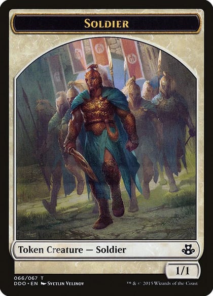 Soldier Token, Duel Decks: Elspeth vs. Kiora 66