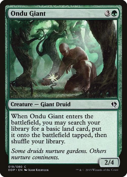 Ondu Giant, Duel Decks: Zendikar vs. Eldrazi 19