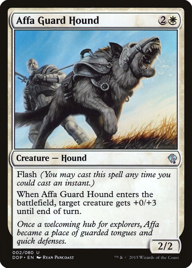 Affa Guard Hound, Duel Decks: Zendikar vs. Eldrazi 2