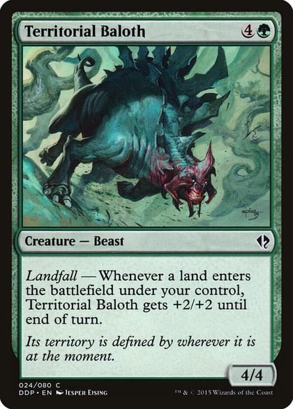 Territorial Baloth, Duel Decks: Zendikar vs. Eldrazi 24