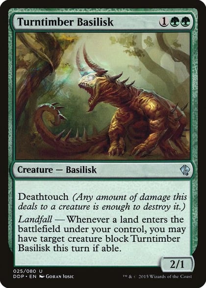 Turntimber Basilisk, Duel Decks: Zendikar vs. Eldrazi 25