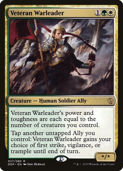Veteran Warleader, Duel Decks: Zendikar vs. Eldrazi 27