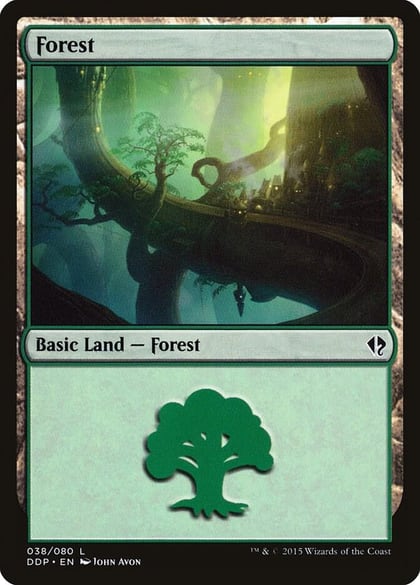 Forest (038), Duel Decks: Zendikar vs. Eldrazi 38
