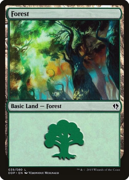 Forest (039), Duel Decks: Zendikar vs. Eldrazi 39