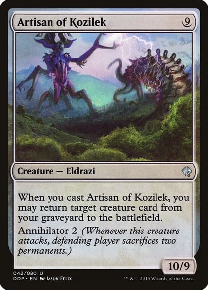 Artisan of Kozilek, Duel Decks: Zendikar vs. Eldrazi 42