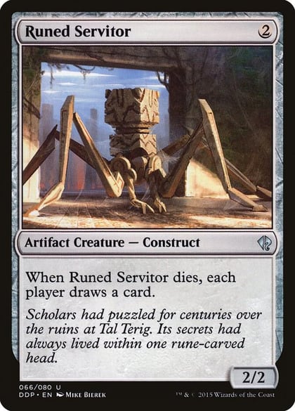 Runed Servitor, Duel Decks: Zendikar vs. Eldrazi 66