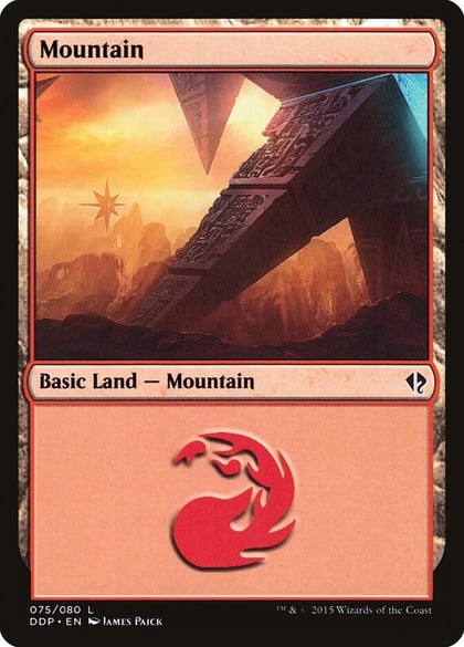 Mountain (075), Duel Decks: Zendikar vs. Eldrazi 75