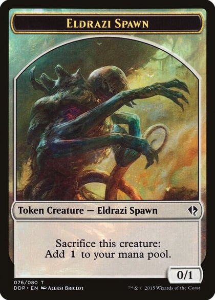 Eldrazi Spawn Token (076), Duel Decks: Zendikar vs. Eldrazi 76