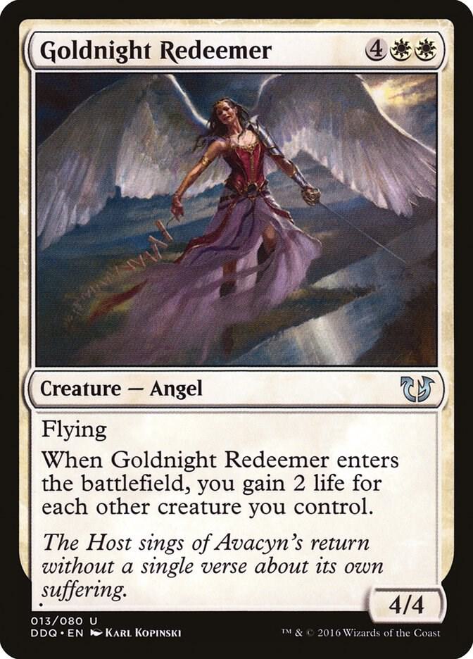 Goldnight Redeemer, Duel Decks: Blessed vs. Cursed 13