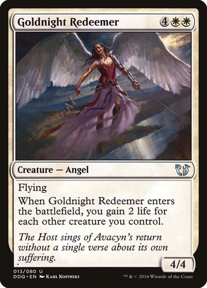 Goldnight Redeemer, Duel Decks: Blessed vs. Cursed 13