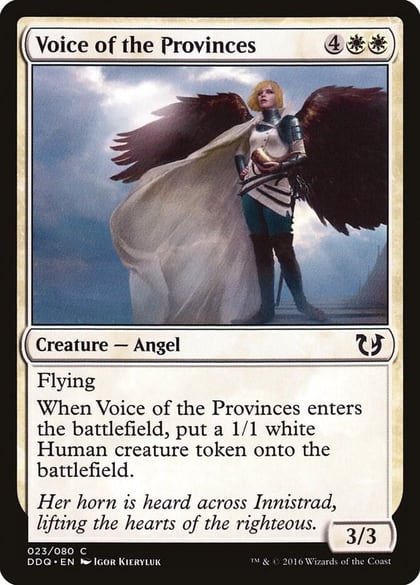 Voice of the Provinces, Duel Decks: Blessed vs. Cursed 23